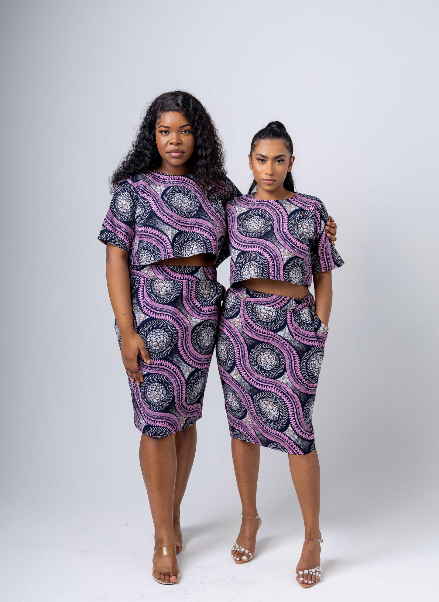 Wunmi Top and Skirt Set