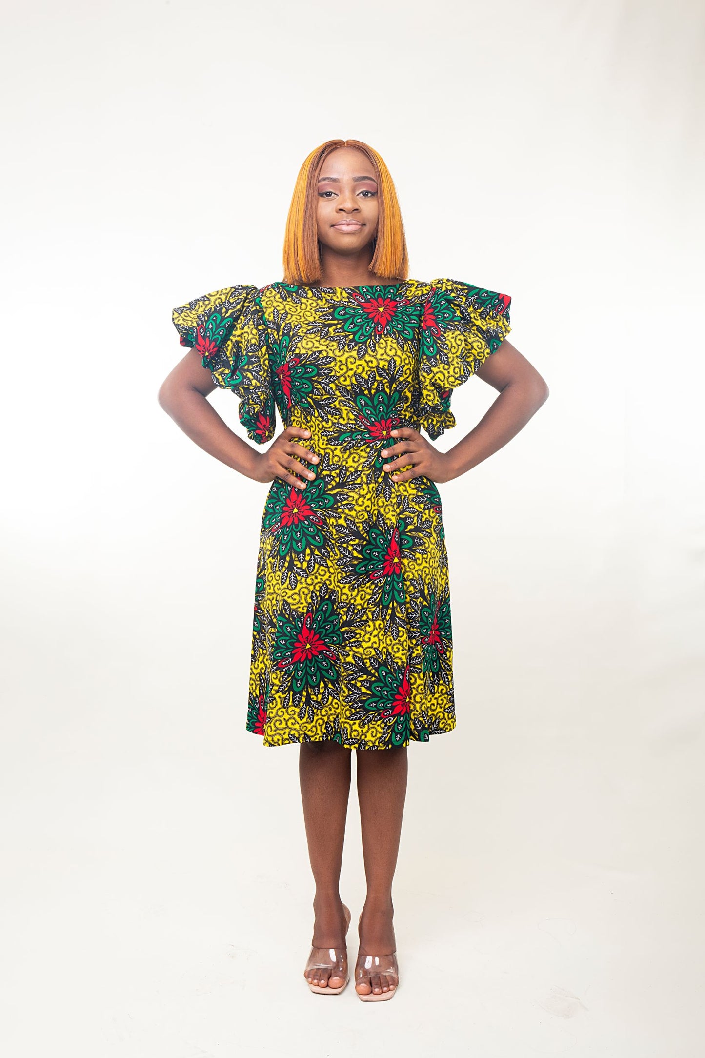 Izehi A-line Dress - Edowayes