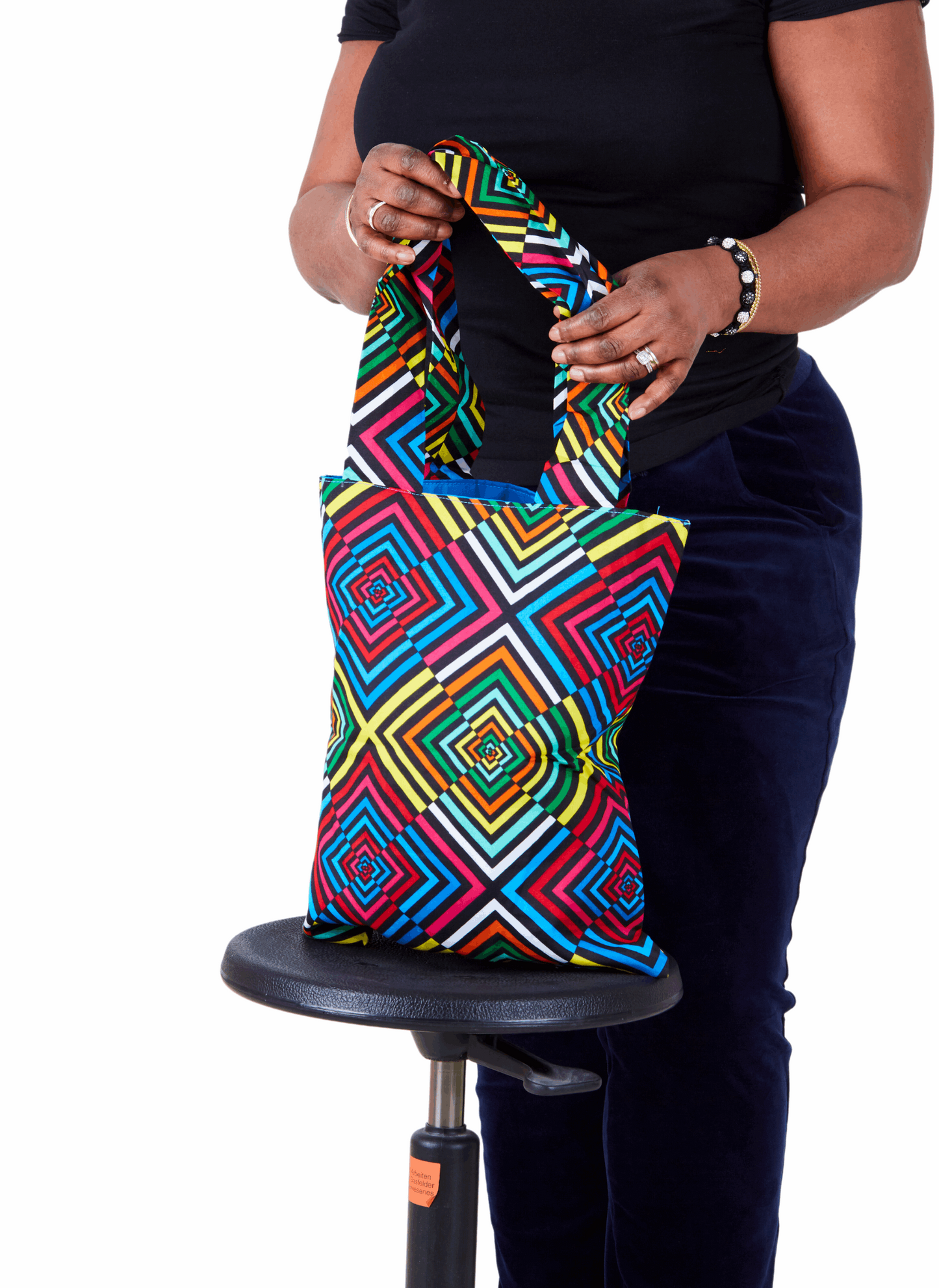 African Print Tote Bag - Edowayes