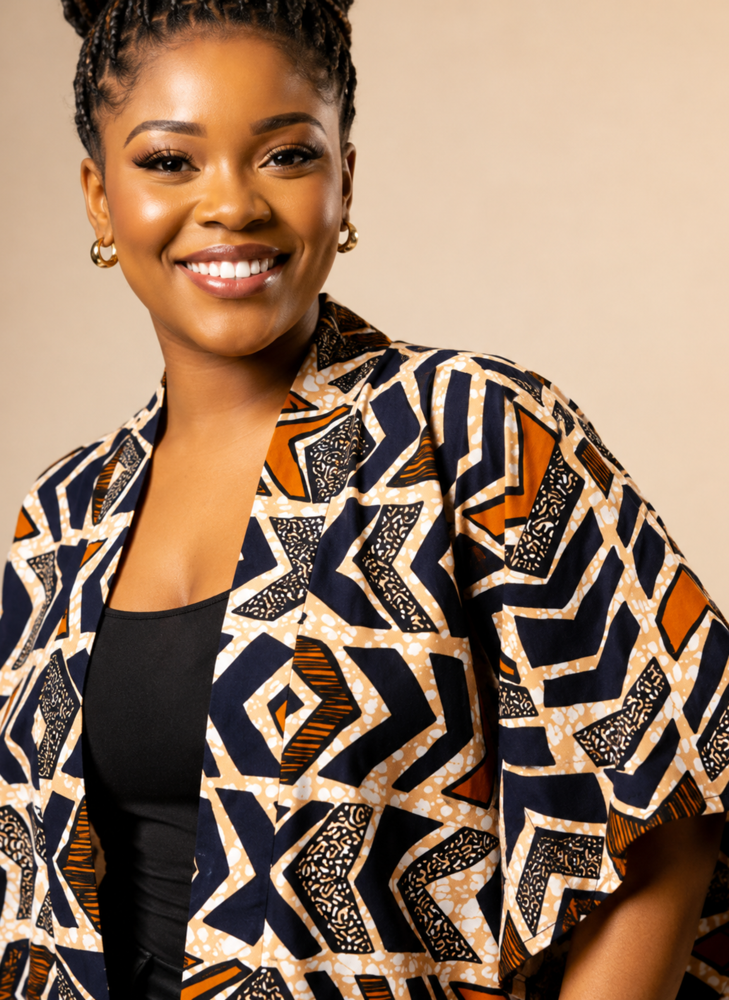 Lekki African Print Kimono