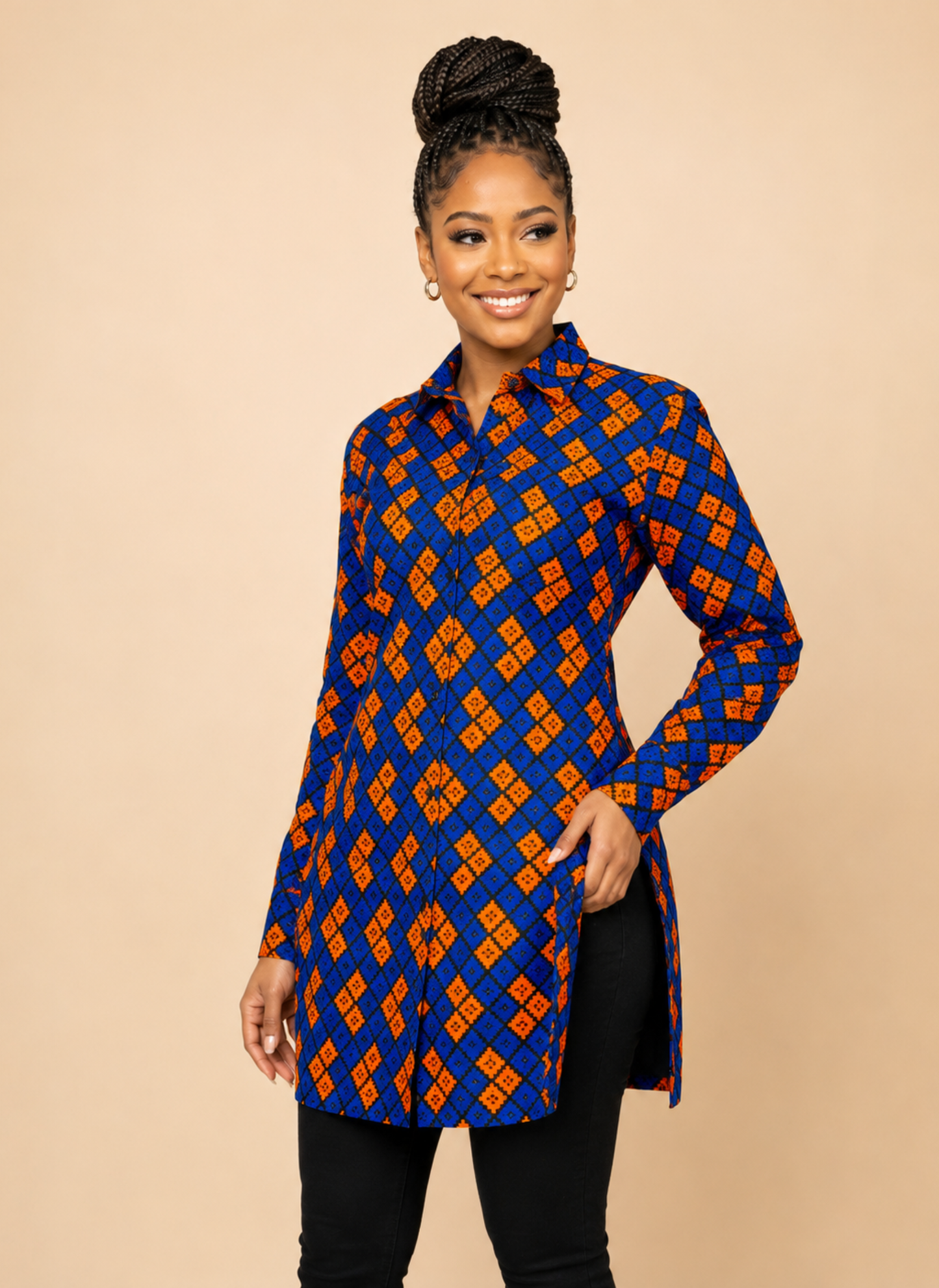 Lola African Print Shirt