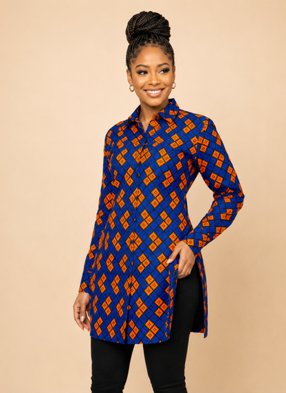 Lola African Print Shirt
