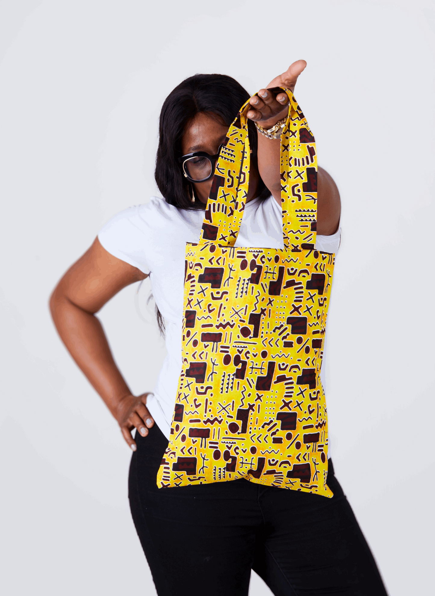 African Print Tote Bag - Edowayes