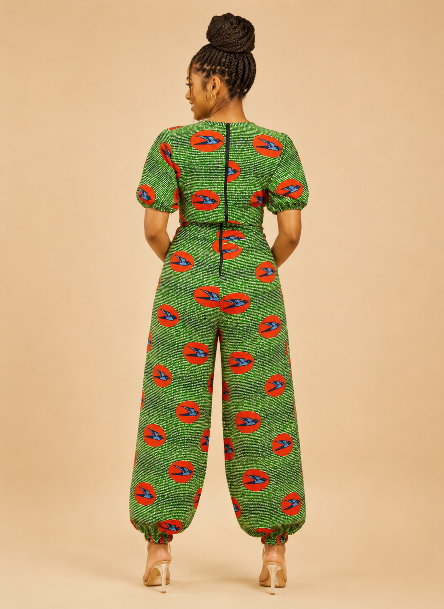 Kemi Labu African Print Jumpsuit