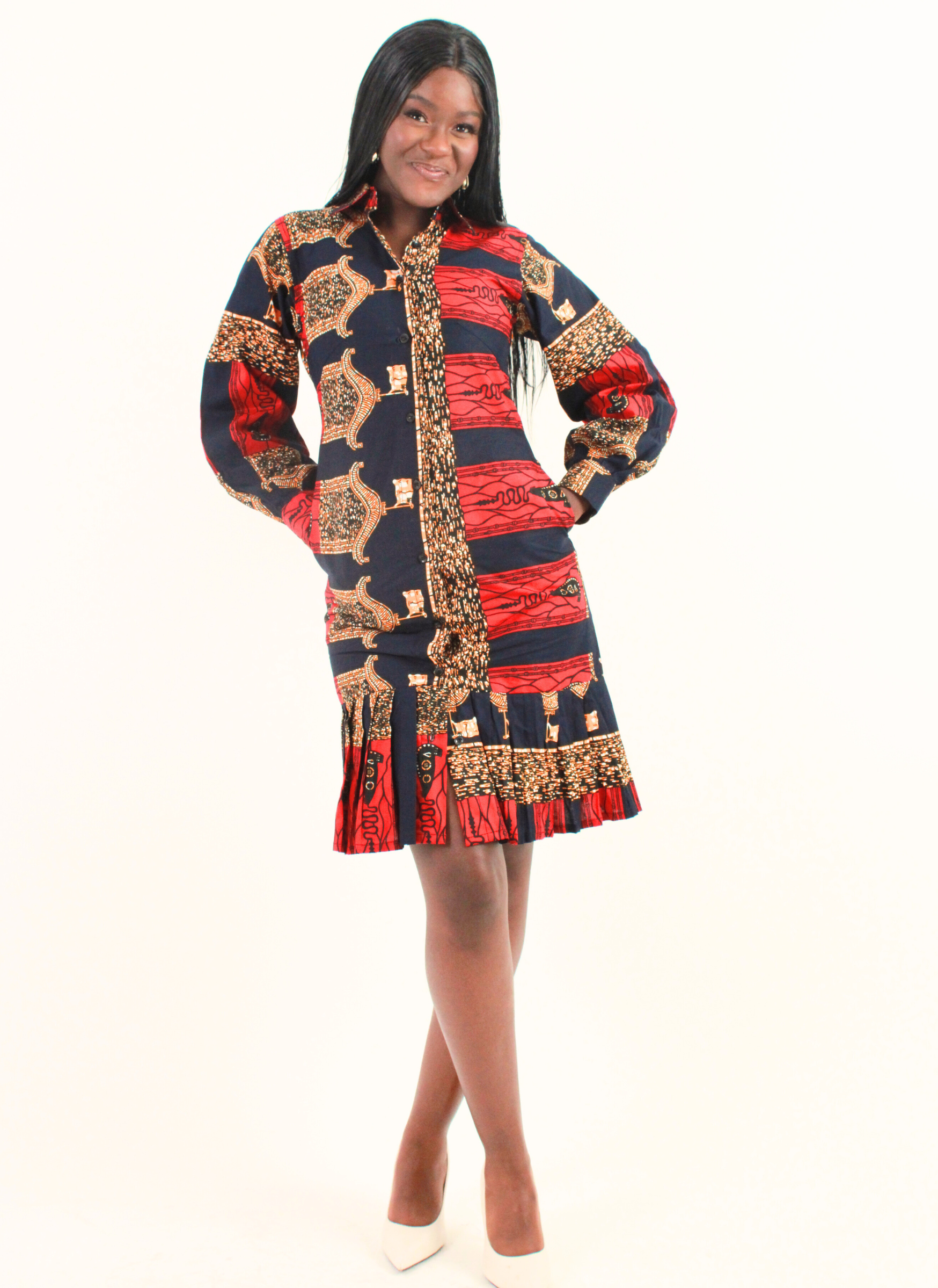 Kamsi Shirt Dress - Edowayes