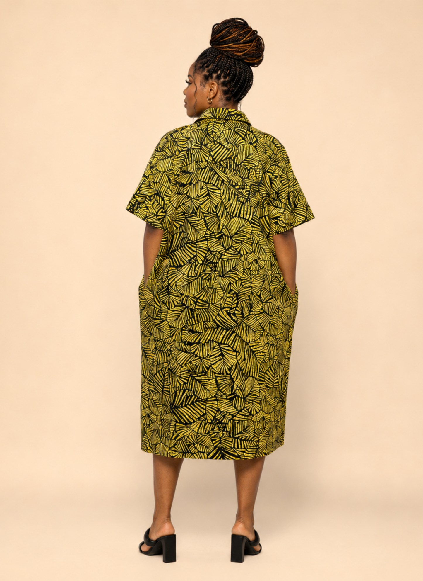 Temitope African Print Kaftan