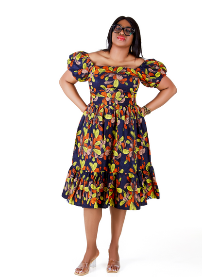 Sose Tiered Dress - Edowayes