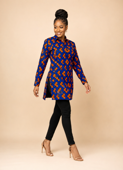 Lola African Print Shirt