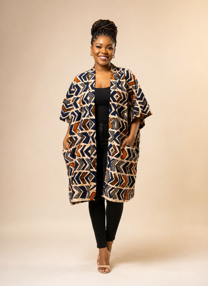 Lekki African Print Kimono
