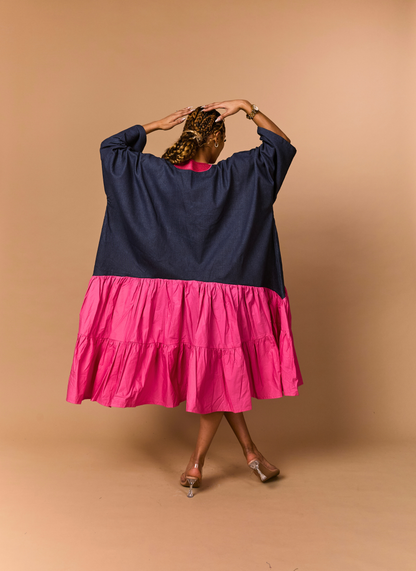 Osade Embroidered Kaftan Dress