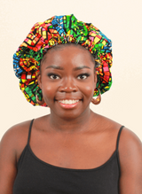 African Print Bonnets - Edowayes
