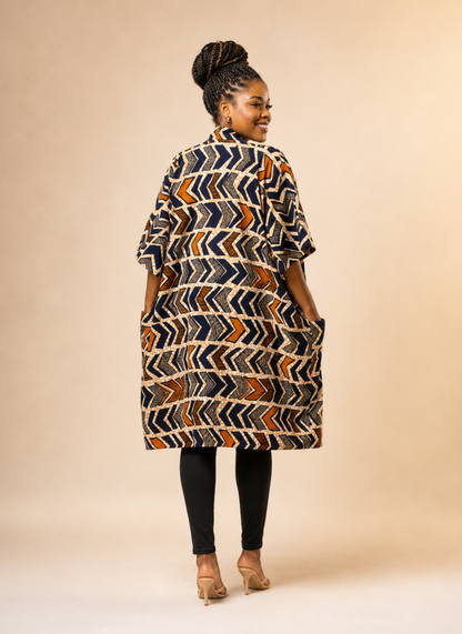 Lekki African Print Kimono