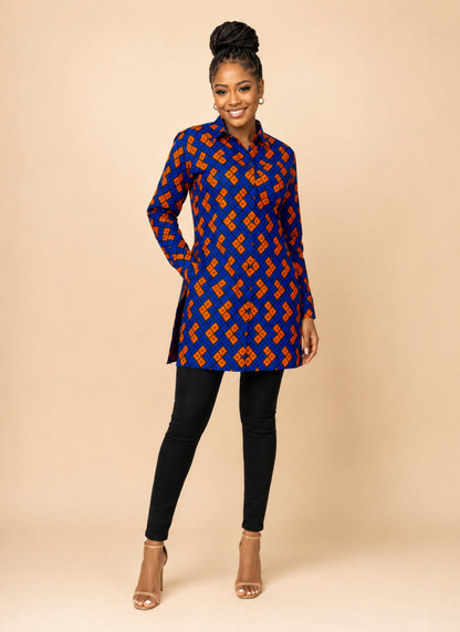 Lola African Print Shirt