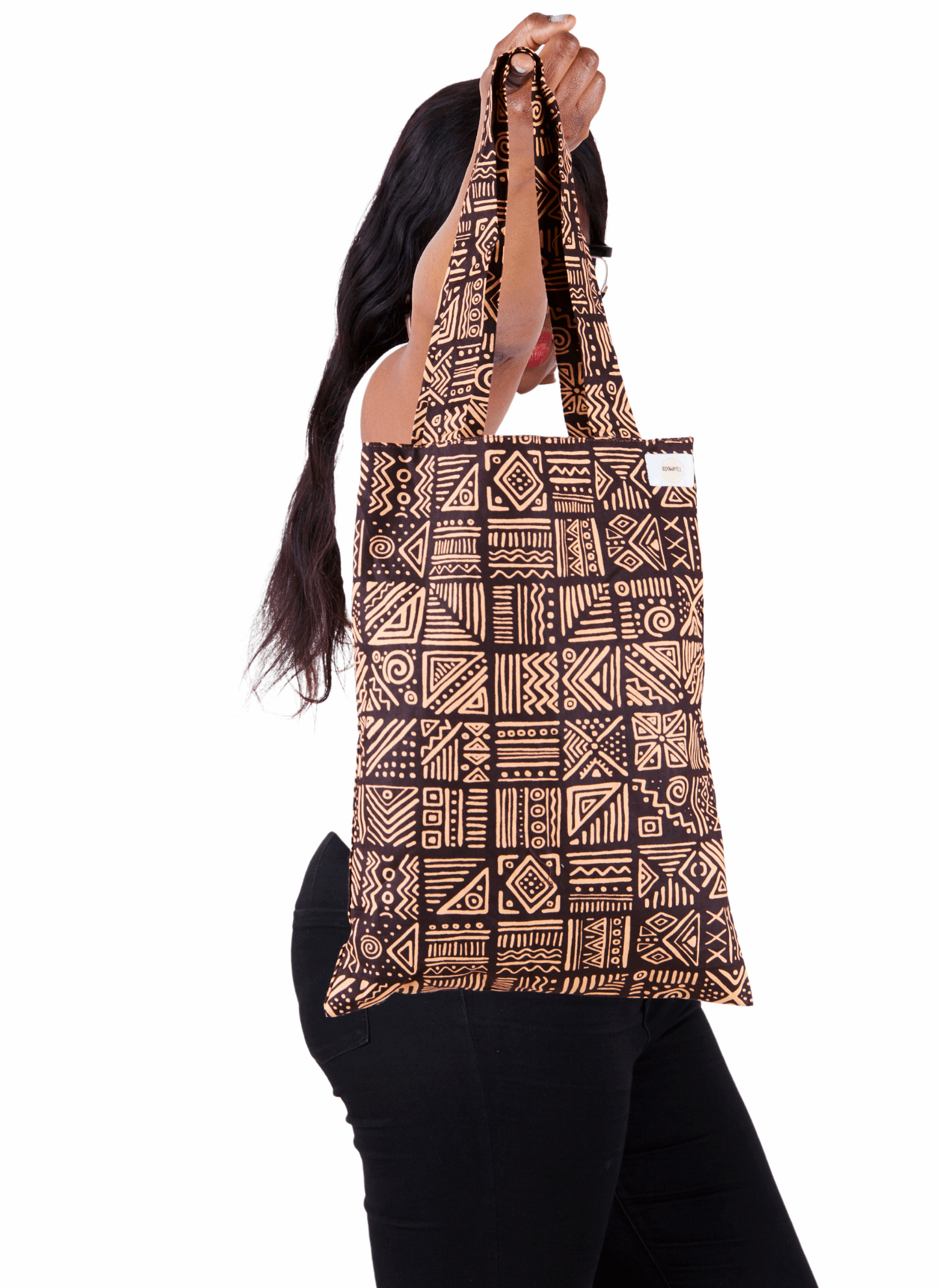 African Print Tote Bag - Edowayes