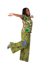 Vibrant trousers Traditional trousers Modern African pants.