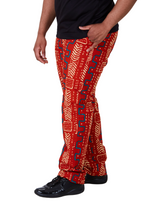 Omon African Print Trousers - Edowayes