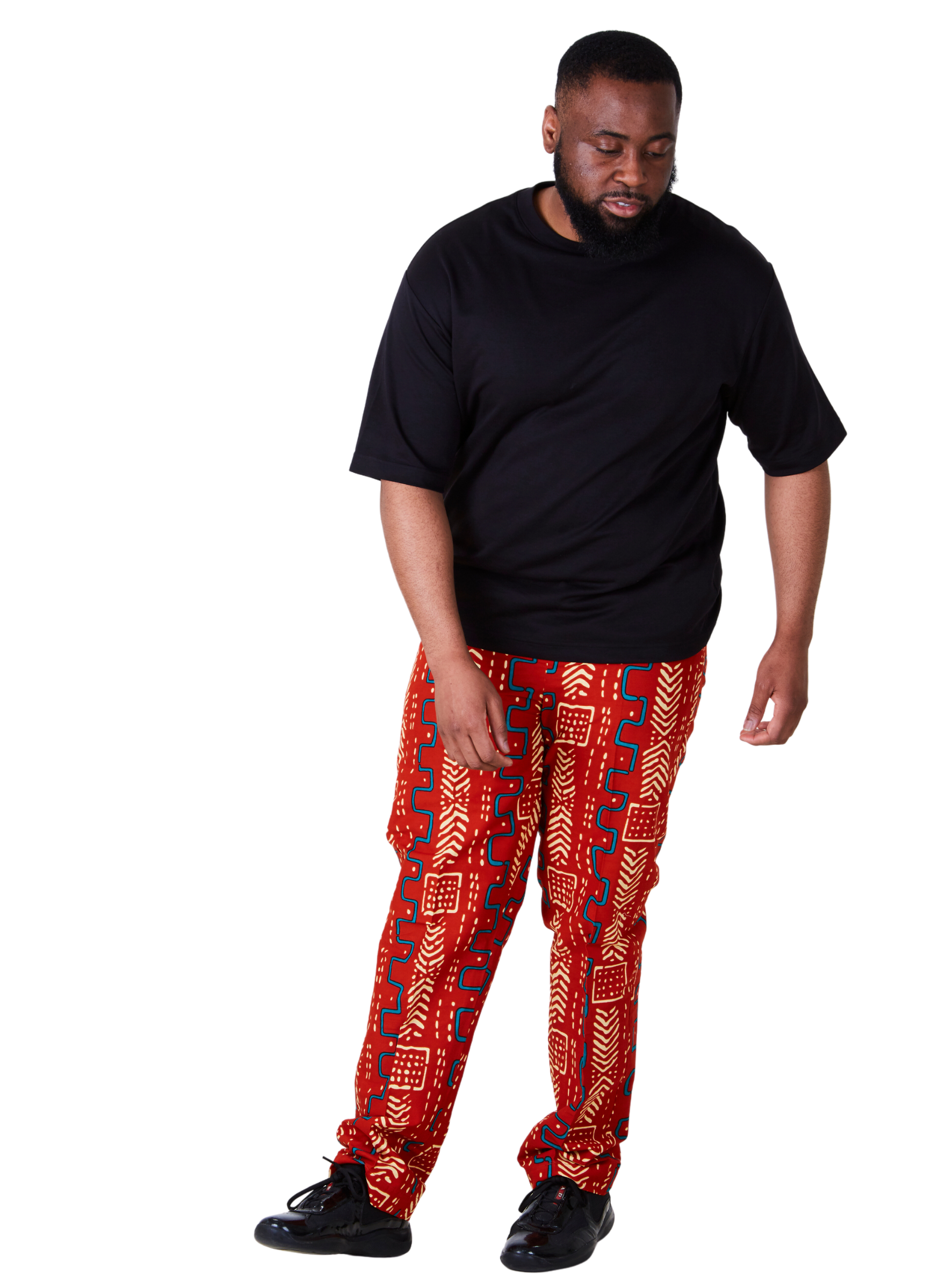 Omon African Print Trousers - Edowayes