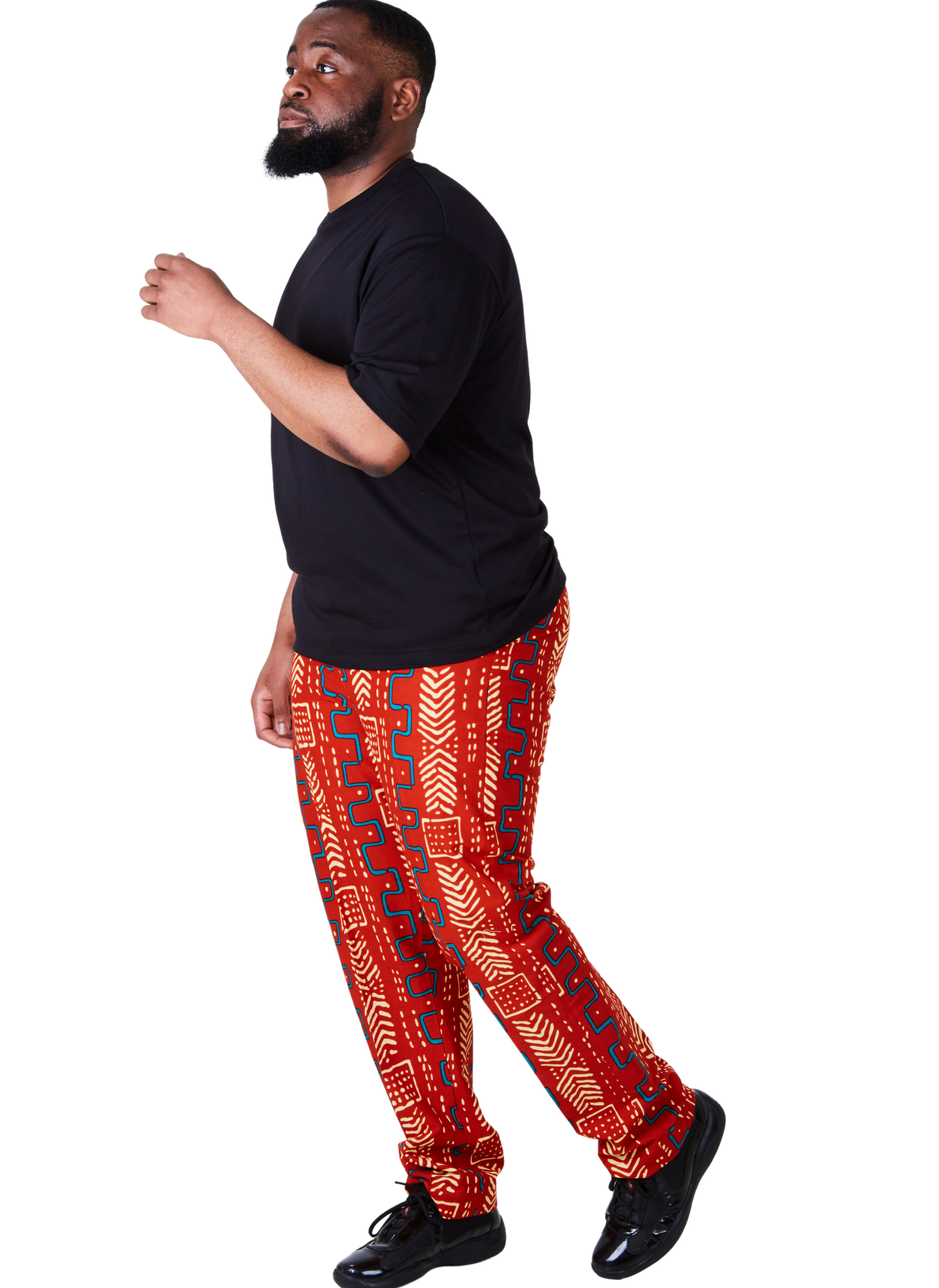 Omon African Print Trousers - Edowayes